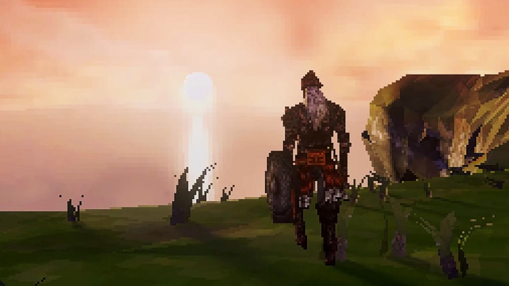 Elden Ring PS1 demake Elden Ring PS1 demake