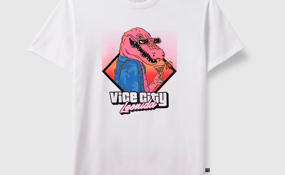 Αποκαλύφθηκε το GTA 6 merch, συμπεριλαμβανομένου του T-shirt με τον αλιγάτορα που φοράει γυαλιά ηλίου και πίνει κοκτέιλ