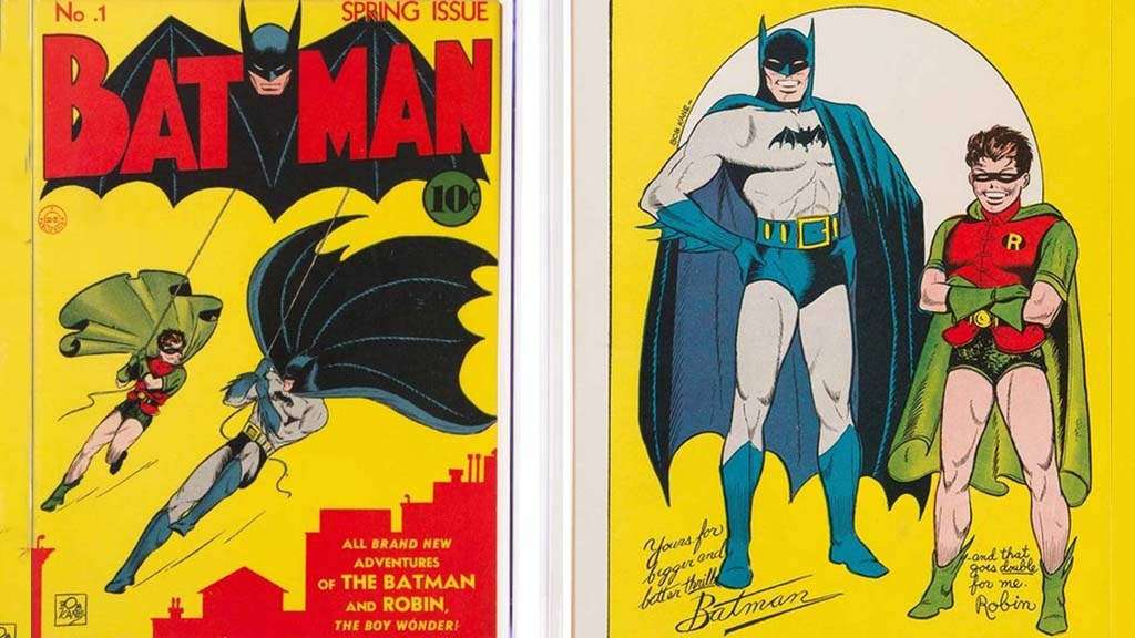 Το πρώτο τεύχος του κόμικ Batman πουλήθηκε για 2,2 εκατομμύρια δολάρια