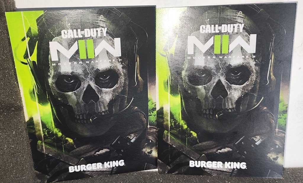 Πουλήσαμε τα Call of Duty skins του Burger King στο eBay