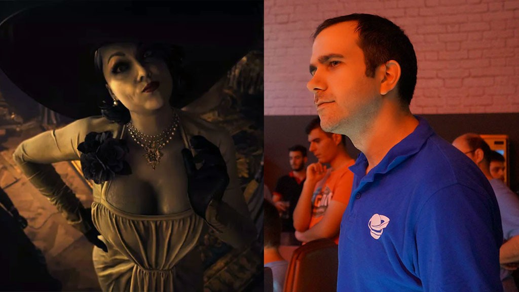 Resident Evil Village: Boss Fight με την Lady Dimitrescu Resident Evil Village: Boss Fight με την Lady Dimitrescu