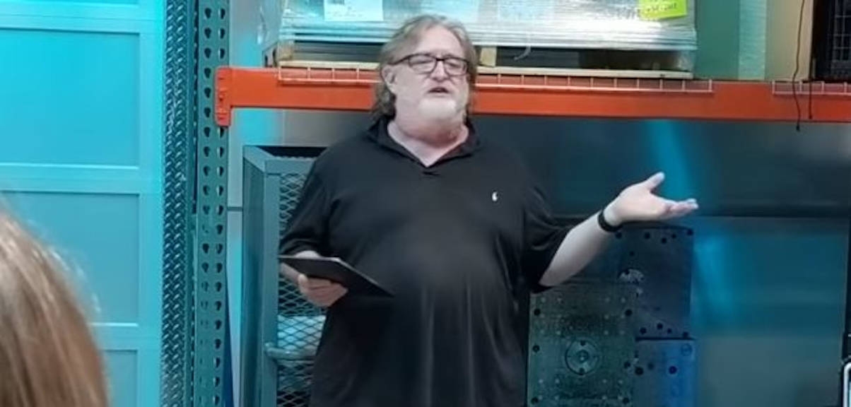 Ο Gabe Newell κάνει χιούμορ με το Half-Life 3