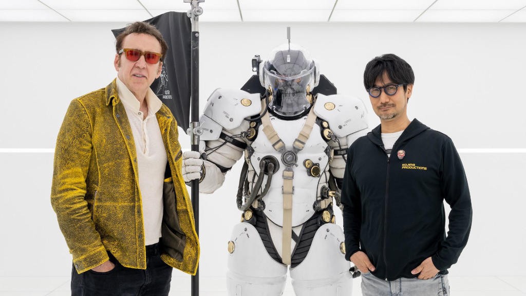 Ο Nicolas Cage επισκέφτηκε τα γραφεία της Kojima Productions