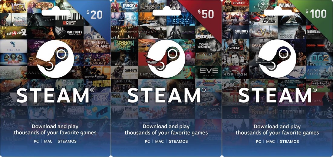 Λύθηκε το θέμα προπληρωμένων καρτών Steam Λύθηκε το θέμα προπληρωμένων καρτών Steam