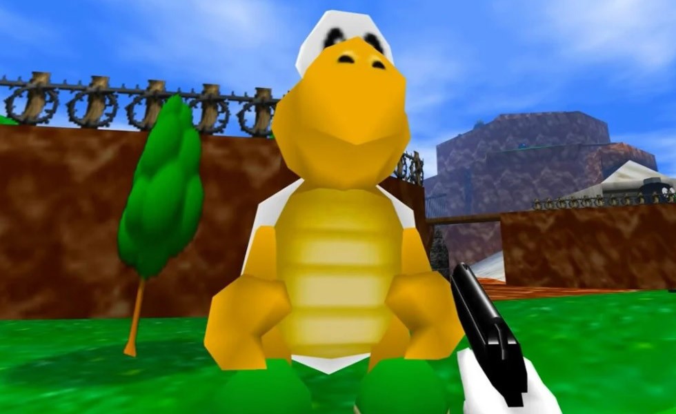 GoldenEye 007 mod σας βάζει στο Super Mario 64 και οι Koopa Troopas έχουν rifles