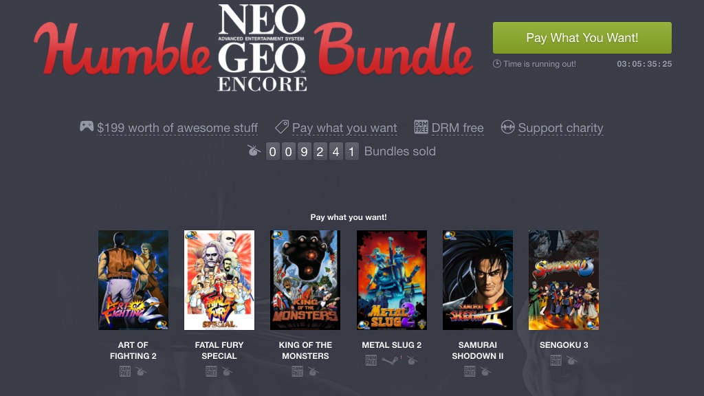 Προσφορές Humble Bundle: Neo Geo Encore