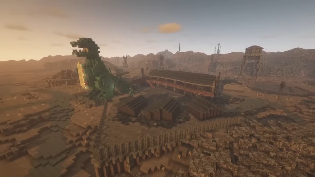 Modders έφτιαξαν ολόκληρο τον χάρτη του Fallout: New Vegas στο Minecraft Modders έφτιαξαν ολόκληρο τον χάρτη του Fallout: New Vegas στο Minecraft