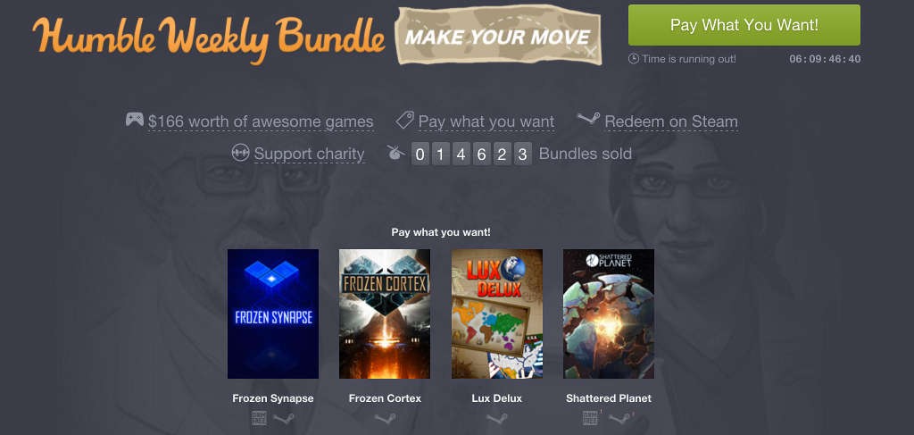 Προσφορές Humble Bundle: Make Your Move