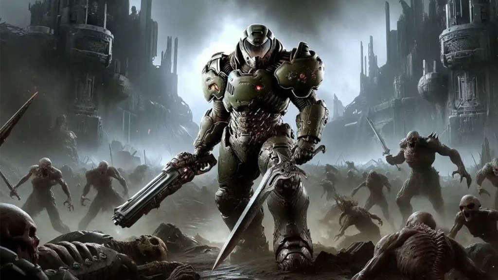 Doom: The Dark Ages gameplay video