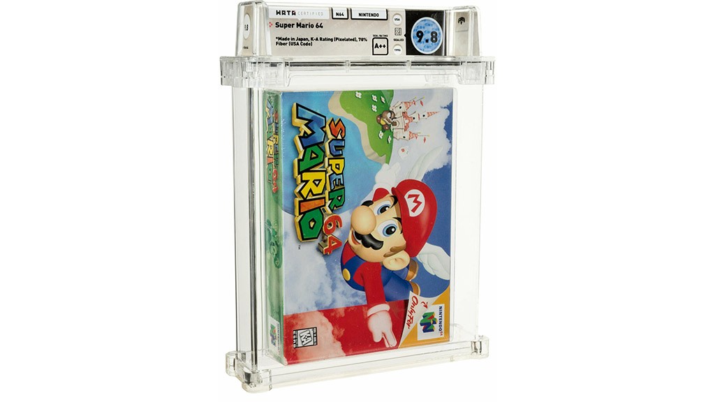 Σφραγισμένο Super Mario 64 πωλείται για πάνω από 100.000 δολάρια Σφραγισμένο Super Mario 64 πωλείται για πάνω από 100.000 δολάρια