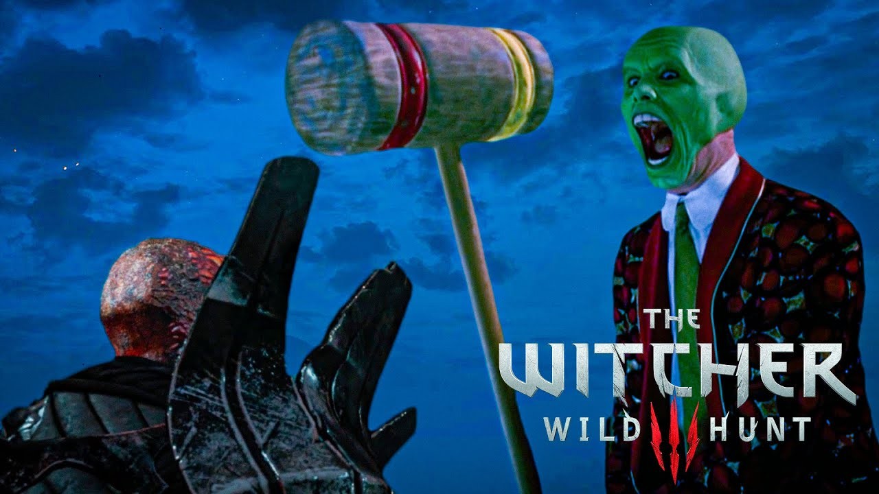 Ο The Mask (Jim Carey) στο The Witcher 3 - Parody Ο The Mask (Jim Carey) στο The Witcher 3 - Parody