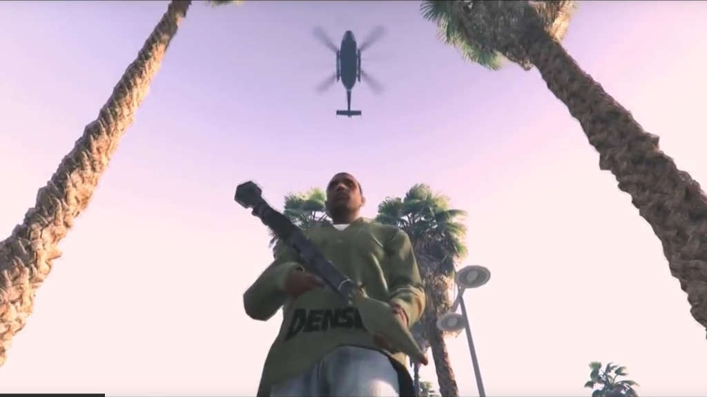 Το τρέιλερ του GTA: San Andreas στο GTA V