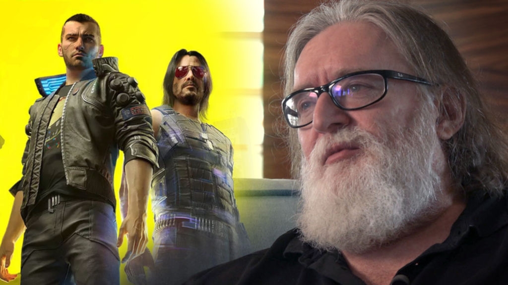 Ο Gabe Newell νιώθει άσχημα για την CD Projekt και το λανσάρισμα του Cyberpunk 2077 Ο Gabe Newell νιώθει άσχημα για την CD Projekt και το λανσάρισμα του Cyberpunk 2077