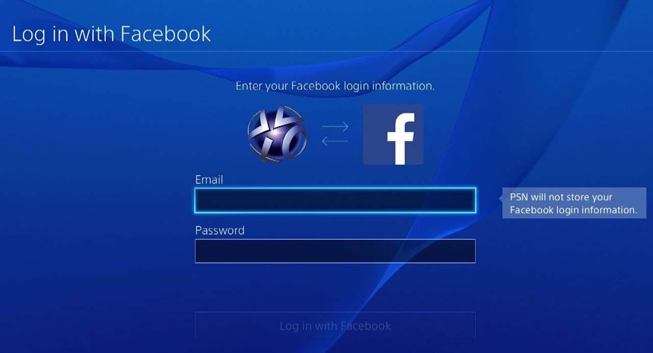 Αφαιρείται το Facebook connect στο PlayStation 4