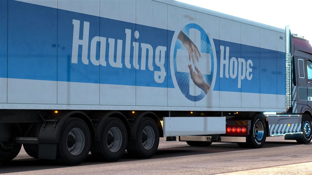 Στο Euro Truck Simulator 2 οδηγάτε φορτηγό που παραδίδει εμβόλια COVID-19