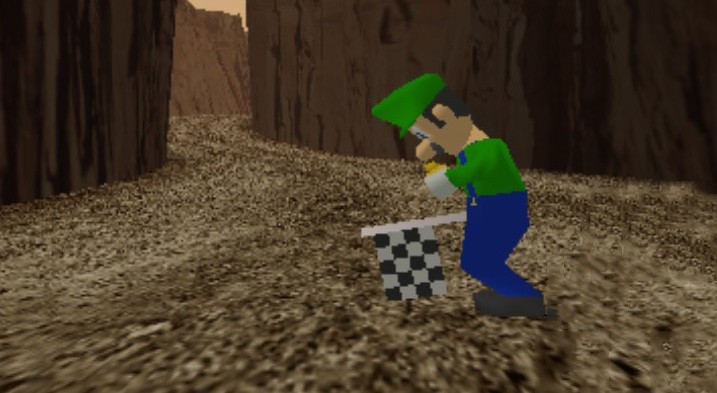 Ο Luigi βρέθηκε σε prototype έκδοση του Racing Sega GT για το Dreamcast Ο Luigi βρέθηκε σε prototype έκδοση του Racing Sega GT για το Dreamcast