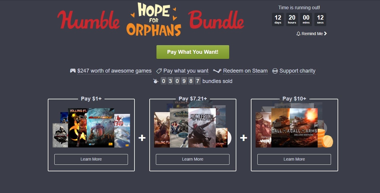 Humble Hope for Orphans Bundle