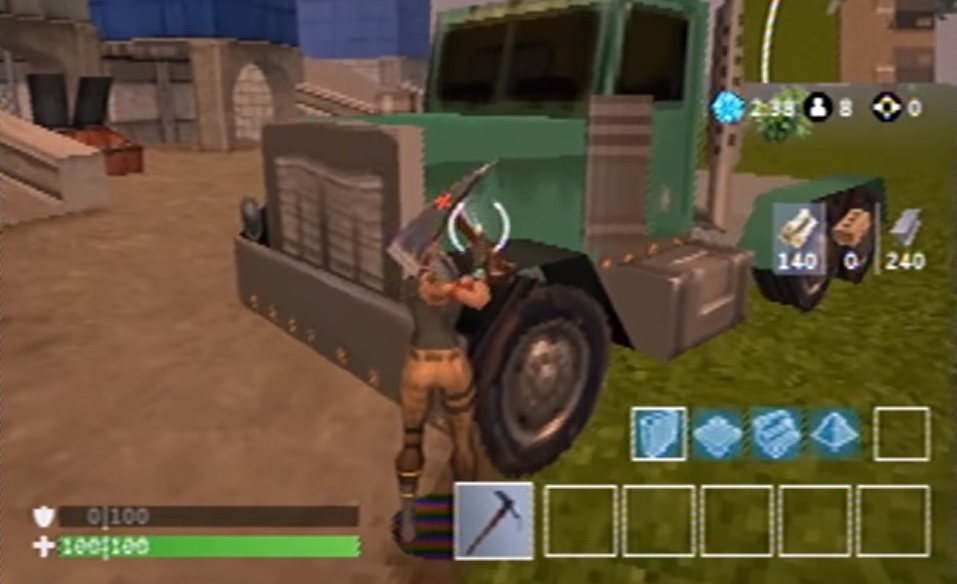 Πως θα ήταν το Fortnite στο PlayStation 1