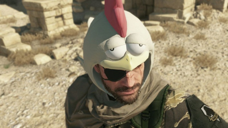 Metal Gear Solid 5: The Phantom Pain chicken hat
