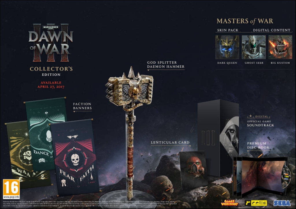 Warhammer 40K: Dawn of War III: Collector’s Edition