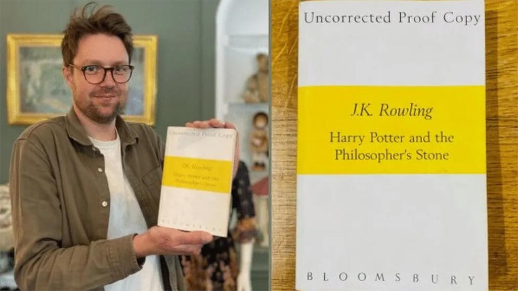 Σπάνιο αντίτυπο του πρώτου βιβλίου Harry Potter πουλήθηκε για 14.000 δολάρια σε δημοπρασία