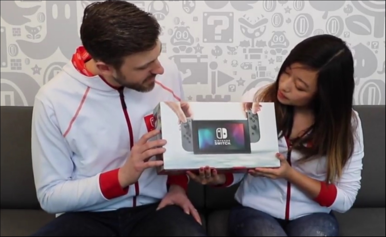 Nintendo Switch official unboxing