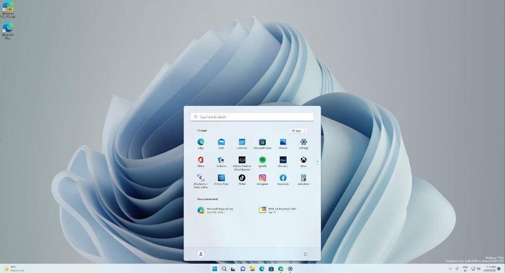 Η Microsoft δοκιμάζει την εισαγωγή διαφημίσεων στο Start menu των Windows 11