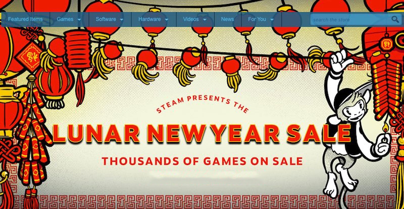 Steam Lunar New Year Sale 2018