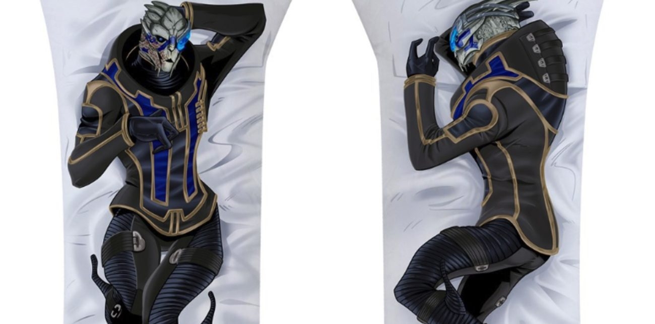 Μαξιλαροθήκη Mass Effect με τον Garrus