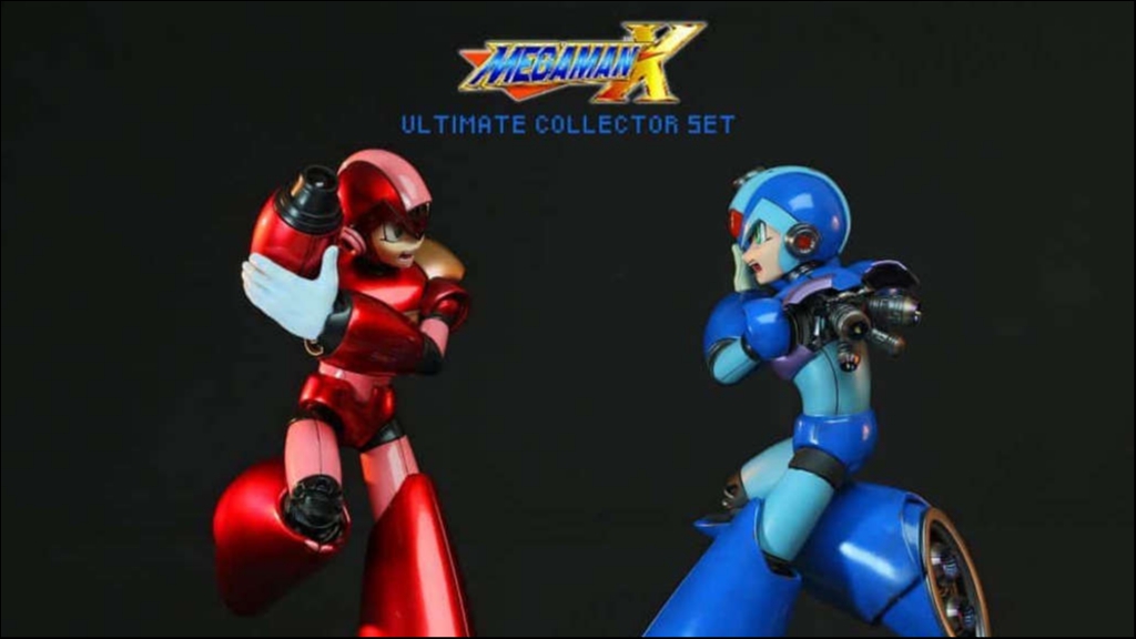 Αγάλματα Mega Man X κλίμακας 1:4