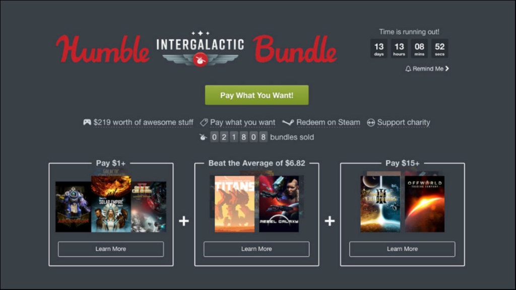Humble Intergalactic Bundle