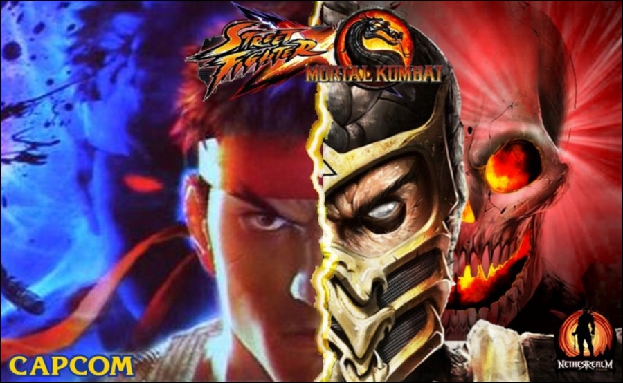 Street Fighter vs Mortal Kombat crossover