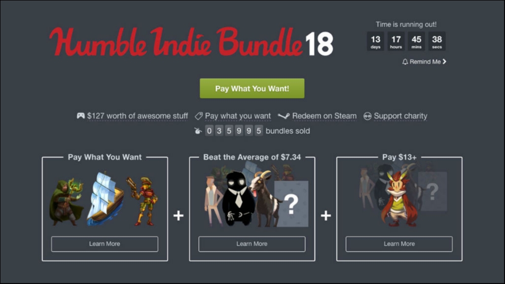 Humble Indie Bundle 18