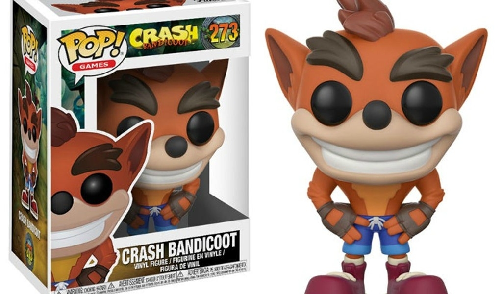 Φιγούρες Crash Bandicoot από την Funko Pop