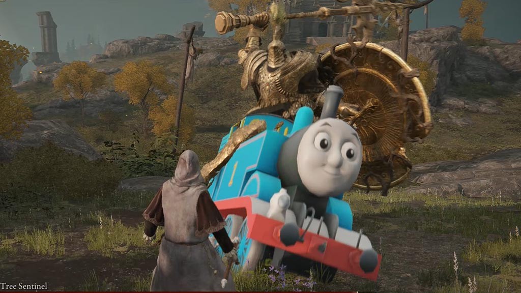 Elden Ring Thomas The Tank Engine mod