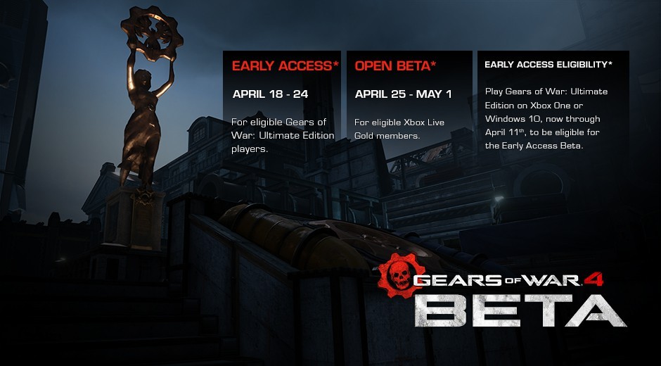 Gears of War 4 open beta