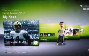 Xbox Live dashboard beta