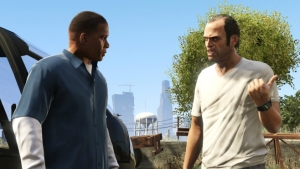 Grand Theft Auto 5: Michael-Franklin-Trevor trailers