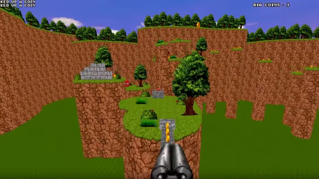 Mod του Doom θυμίζει Super Mario