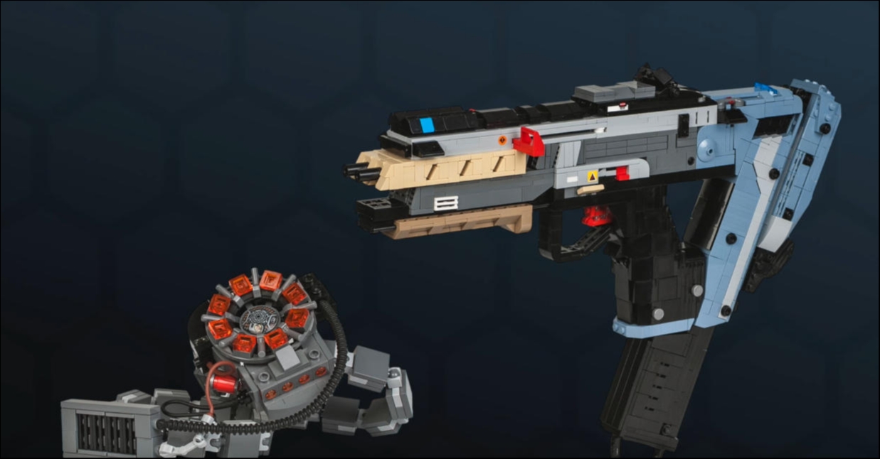 Όπλο από το Titanfall 2 φτιαγμένο με Lego