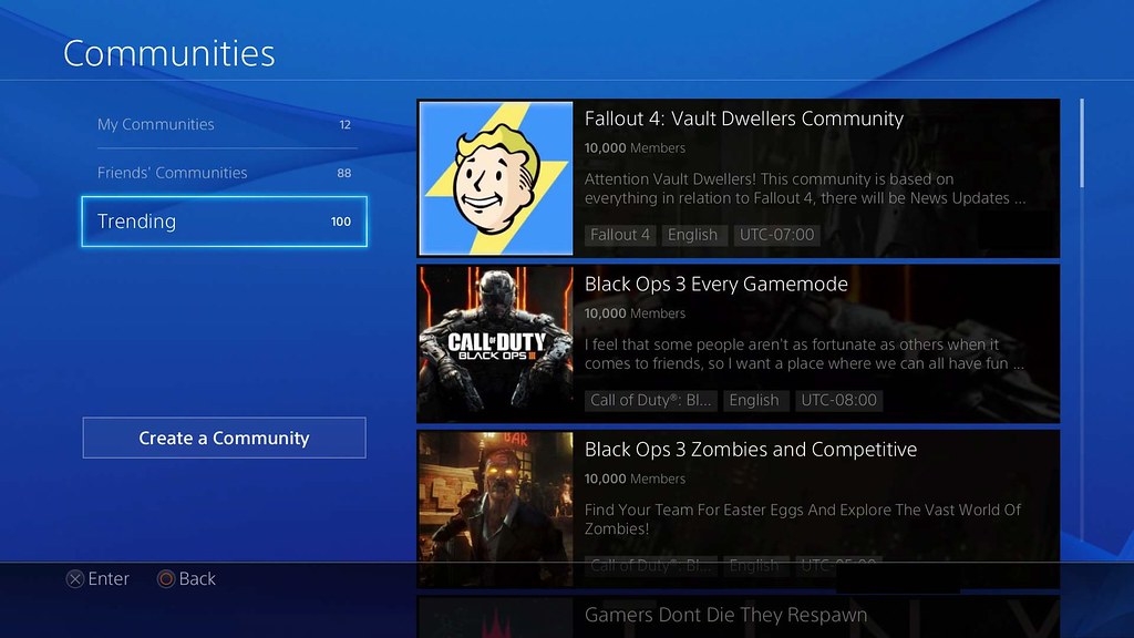Τα Communities καταργούνται από το PS4