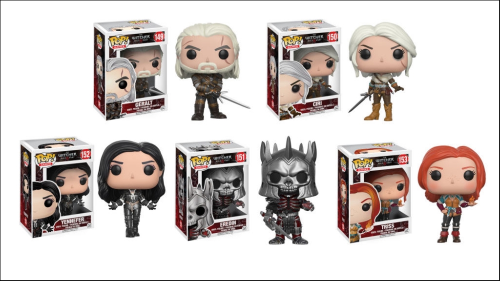 The Witcher 3: Φιγούρες Pop