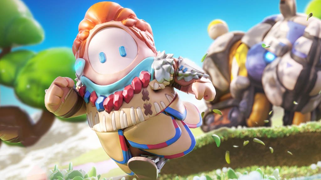 Skin της Aloy από το Horizon στο Fall Guys