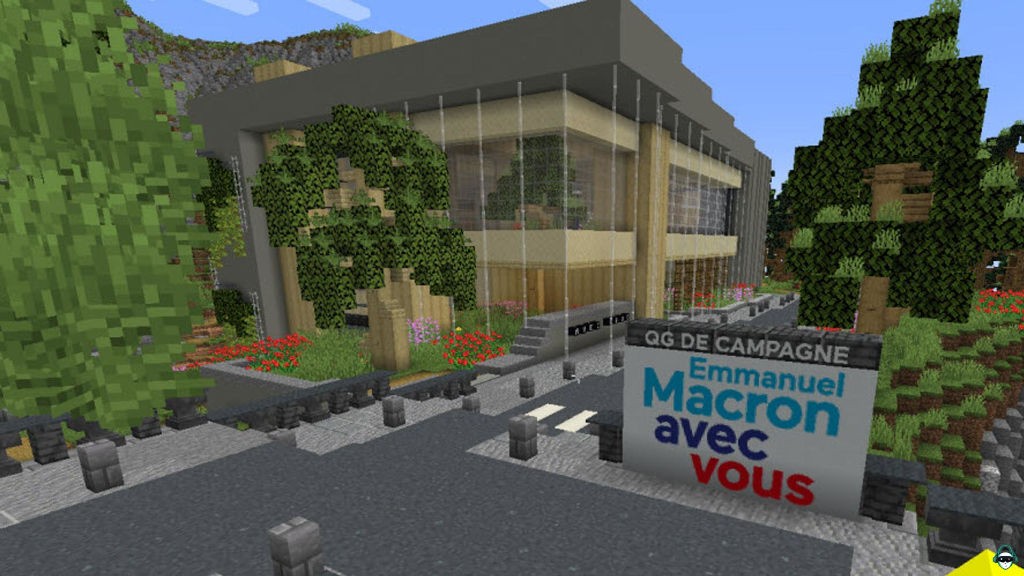 Ο Γάλλος πρόεδρος Emmanuel Macron έφτιαξε δικό του server στο Minecraft για την προεκλογική του καμπάνια