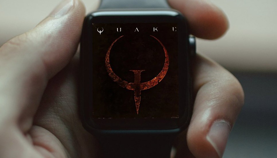 Modder παίζει το Quake σε Apple Watch