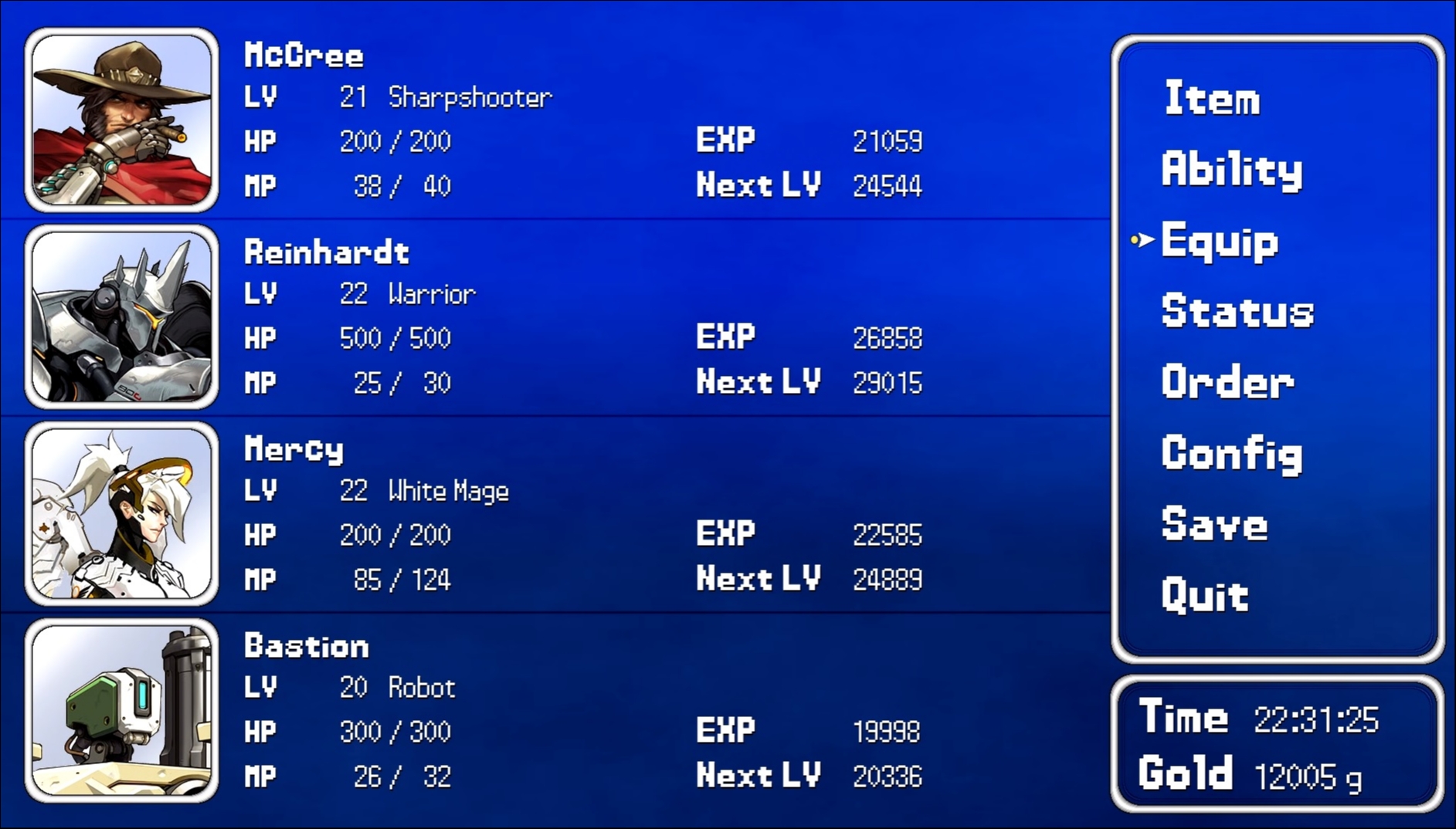 Το Overwatch ως turn-based RPG