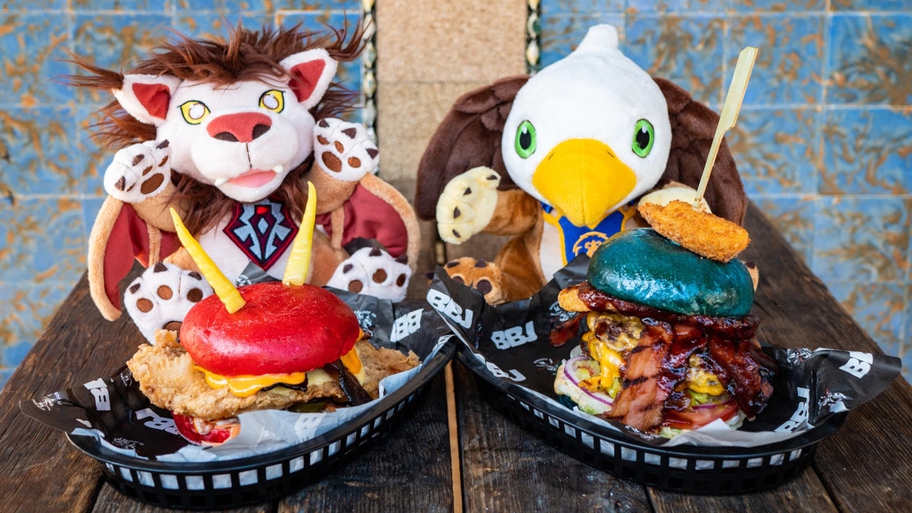 Burgers με θέμα το World of Warcraft
