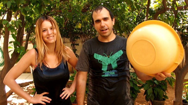 Ice Bucket Challenge: Μάνος Γρυπάρης-Χριστιάνα Θάνου