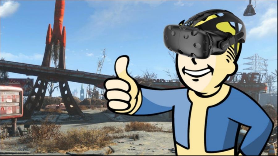 VR σε Skyrim, Fallout 4 και Doom