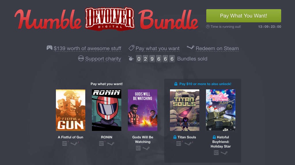 Προσφορές Humble Bundle: Devolver Digital